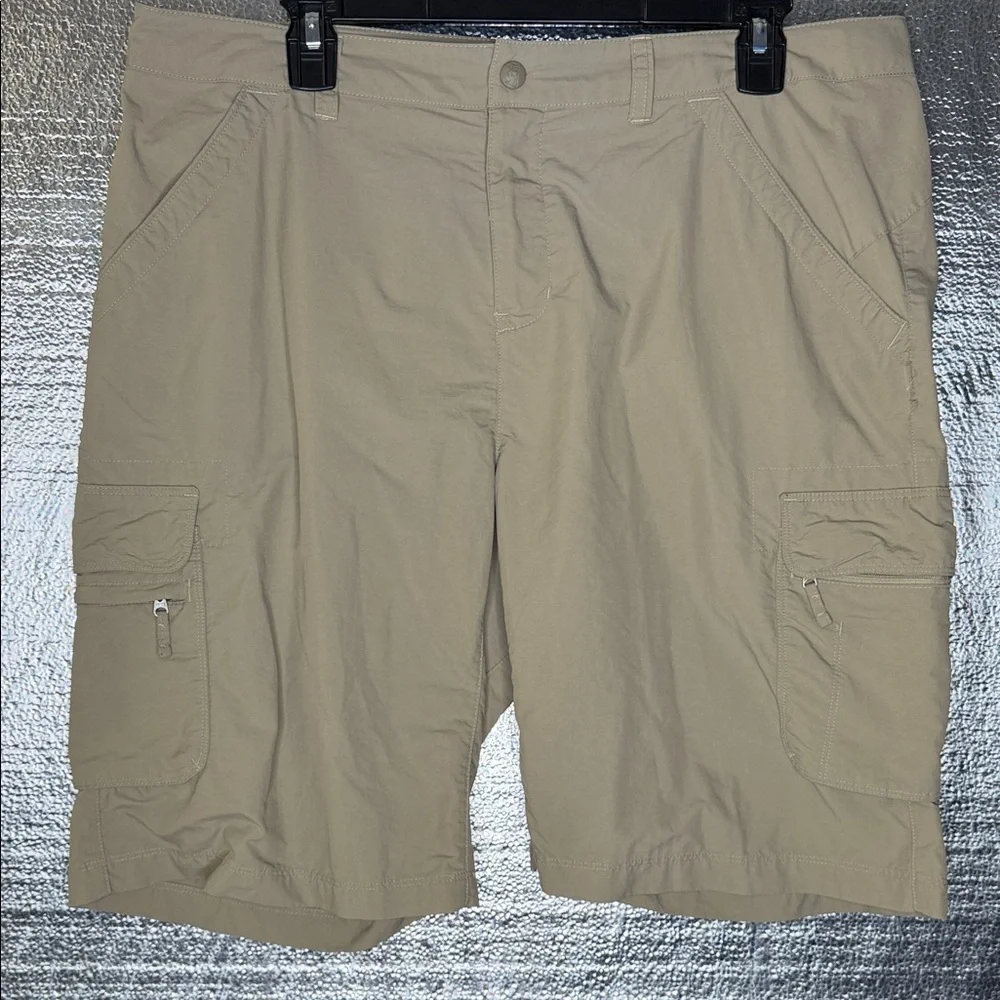Tan Cargo Shorts